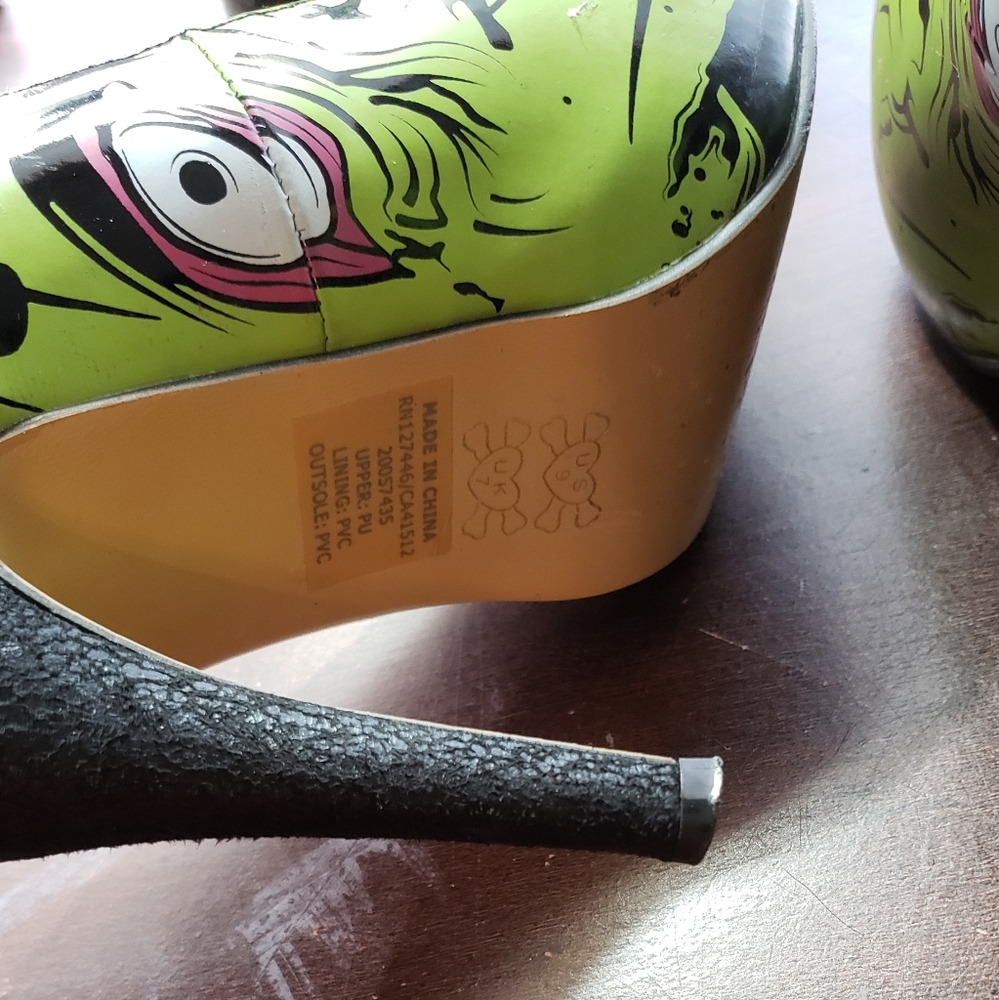 Iron fist zombie heels